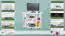 TV-Unterschrank Kiefer massiv Vollholz weiß lackiert Junco 208 - Abmessung 67 x 67 x 65 cm