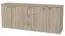 dressoir / ladekast Kasserine 01, kleur: Sonoma eiken - 75 x 180 x 42 cm (h x b x d)