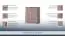 Dressoir / ladekast Sokone 09, kleur: Sanremo eiken - 125 x 106 x 46 cm (H x B x D)