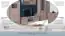 Complete woonkamer set C Sokone, 6 delig, kleur: Sanremo eiken