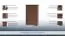 Dressoir / ladekast Pikine 11, kleur: eiken donker bruin - 126 x 76 x 46 cm (H x B x D)