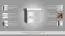Buiten sauna / saunahuis Tihama 40mm, kleur: grijs / wit - buitenafmetingen (B x D): 254 x 204 cm