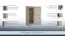 dressoir / ladekast "Temerin" kleur Sonoma eiken 05 - Afmetingen: 138 x 110 x 42 cm (H x B x D)