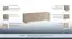 ladekast - lowboard kast "Temerin" kleur Sonoma eiken 20 - afmetingen: 50 x 180 x 42 cm (h x b x d)