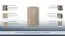 Draaideurkast / hoekkast "Lennik" 04, kleur: Sonoma eiken - afmetingen: 213 x 95 x 95 cm (h x b x d)