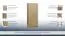 Draaideurkast / kleerkast Plata 06, kleur: Sonoma eiken - 201 x 80 x 53 cm (h x b x d)