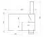 kinderspeelhuisje / kindertuinhuisje New Park met glijbaan - 2,37 x 1,92 meter gemaakt van 19 mm blokhut profielplanken