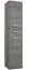 Badkamer - hoge kast Rajkot 81, kleur: grijs essen - 160 x 35 x 35 cm (h x b x d)