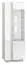 Vitrinekast Antioch 03, design: rechts, kleur: wit glanzend / lichtgrijs - afmetingen: 201 x 69 x 40 cm (h x b x d), met 2 deuren en 10 vakken