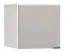 opzetkast voor eendeurskast Pantanoso 12, kleur: wit / grijs - Afmetingen: 45 x 47 x 57 cm (H x B x D)