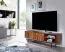 TV-onderkast / lowboard van massief hout, kleur: sheesham - afmetingen 42 x 123 x 35 cm (H x B x D)