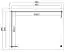 Overkapping G283 Lichtgrijs - blokhut profielplanken 34 mm, oppervlakte: 12,26 m², lessenaarsdak