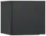 opzetkast voor eendeurskast Chiflero, kleur: zwart - Afmetingen: 45 x 47 x 57 cm (H x B x D)