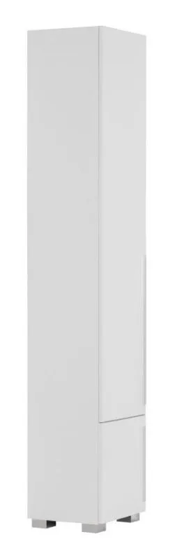 Kolomkast/ kledingkast Burgos 02, kleur: wit - 215 x 40 x 38 cm (H x B x D)