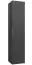 Badkamer - Kolomkast Bilaspur 08, Kleur: Grafiet - Afmetingen: 160 x 35 x 35 cm (H x B x D)