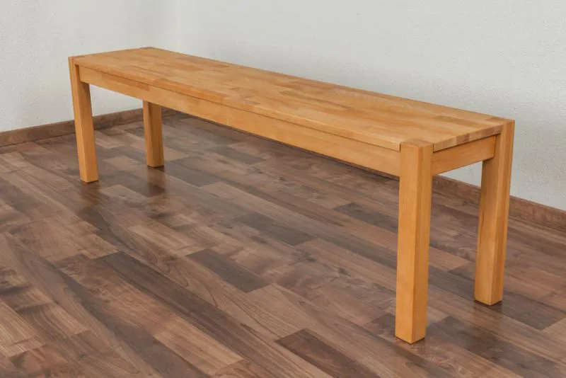Bank Wooden Nature 134 massief beukenkernhout - 160 x 33 cm (l x b)
