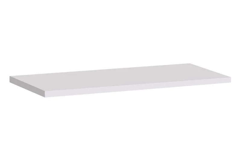 Wandplank Fardalen 41, kleur: wit - Afmetingen: 1,8 x 60 x 20 cm (H x B x D)