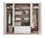 Moderne kledingkast Hannut 18, kleur: Artisan eik - Afmetingen: 190 x 200 x 56 cm (H x B x D)