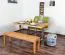 Eettafel Wooden Nature 412 massief geolied beukenkernhout, tafelblad glad - 140 x 90 cm (B x D)