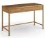 Make up tafel / Kaptafel / 1 lade / soft close systeem / massief hout / geolied eiken / kleur: eiken / 123 x 48 x 82 cm / Seille 19 / gefreesde handgrepen