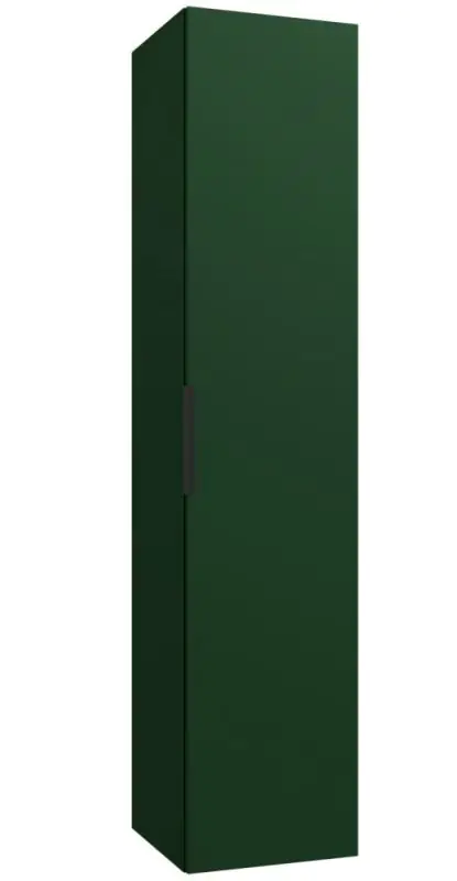 Badkamer - Kolomkast Ongole 25, kleur: Donkergroen - Afmetingen: 160 x 35 x 35 cm (H x B x D)