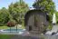 Sauna vat / buiten sauna Schlafkogel 08 - afmetingen: 240 x 267 x 248 (B x D x H), grondoppervlakte: 6,4 m²
