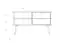 Sideboard kast /dressoir Rolleston 08 geolied massief kernbeuken - Afmetingen: 57 x 97 x 46 cm (H x B x D)