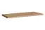 Fardalen 44 wandplank, kleur: Wotan eik - Afmetingen: 1,8 x 60 x 20 cm (H x B x D)