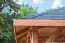 Paviljoen Manaus gemaakt van onbehandeld Douglas hout - Afmeting: 338 x 338 cm (L x B)