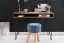 Bureau / kantoor tafel met groot opbergvak, kleur: sheesham - Afmetingen: 76 x 60 x 110 cm (H x B x D), gemaakt van massief sheesham hout
