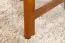 Stoel massief grenen kleur eiken rustiek Junco 245 - Afmetingen: 100 x 44.50 x 43.50 cm (H x B x D)