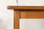 Tafel massief grenen kleur: eiken rustiek Junco 227B (vierhoekig) - 100 x 60 cm (B x D)