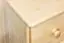 Ladekast /dressoir / nachtkastje massief grenen, natuur Junco 153 - Afmetingen: 55 x 60 x 40 cm (H x B x D)