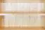 wandrek / hangplank massief grenen natuur Junco 336 - Afmetingen: 47 x 124 x 24 cm (H x B x D)