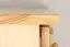 dressoir / ladekast massief grenen, natuur Junco 134 - Afmetingen: 118 x 80 x 42 cm (H x B x D)