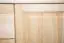 dressoir / ladekast massief grenen, natuur Junco 164 - Afmetingen: 100 x 121 x 41 cm (H x B x D)