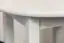 Tafel massief grenen wit Junco 234A (rond) - Ø 60 cm 