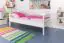 Kinderbed / tienerbed "Easy Premium Line" K1/n Sofa, massief beukenhout wit gelakt - afmetingen: 90 x 200 cm