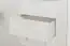 dressoir / ladekast massief grenen, wit gelakt Junco 141 - 123 x 60 x 42 cm (h x b x d)