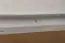 open kast massief grenen, wit gelakt Junco 47A - Afmetingen 158 x 100 x 42 cm