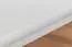 Tafel massief grenen, wit gelakt Junco 227A (vierhoekig) - 90 x 60 cm