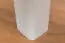 Tafel massief grenen, wit gelakt Junco 227A (vierhoekig) - 90 x 60 cm