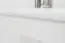 Tafel massief grenen, wit gelakt Junco 226A (vierhoekig) - afmetingen 50 x 80 cm