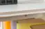 TV-Unterschrank Kiefer massiv Vollholz weiß lackiert Junco 204 - Abmessung 50 x 77 x 40 cm