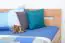 Tweepersoonsbed / functioneel bed "Easy Premium Line" K6 incl. 2 laden en 1 afdekplaat 180 x 200 cm massief beukenhout naturel