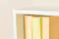wandrek / hangplank massief grenen wit gelakt Junco 293 - 25 x 60 x 20 cm (H x B x D)