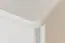 dressoir / ladekast massief grenen, wit gelakt Junco 142 - Afmetingen 123 x 40 x 42 cm