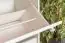 Schoenenkast massief grenen, wit gelakt Junco 217 - Afmetingen 98 x 72 x 30 cm