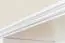 wandrek / hangplank massief wit grenen Junco 333 - Afmetingen 30 x 120 x 24 cm