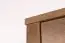 Draaideurkast/kast Selun 06, kleur: eiken donkerbruin - 197 x 50 x 43 cm (H x B x D)